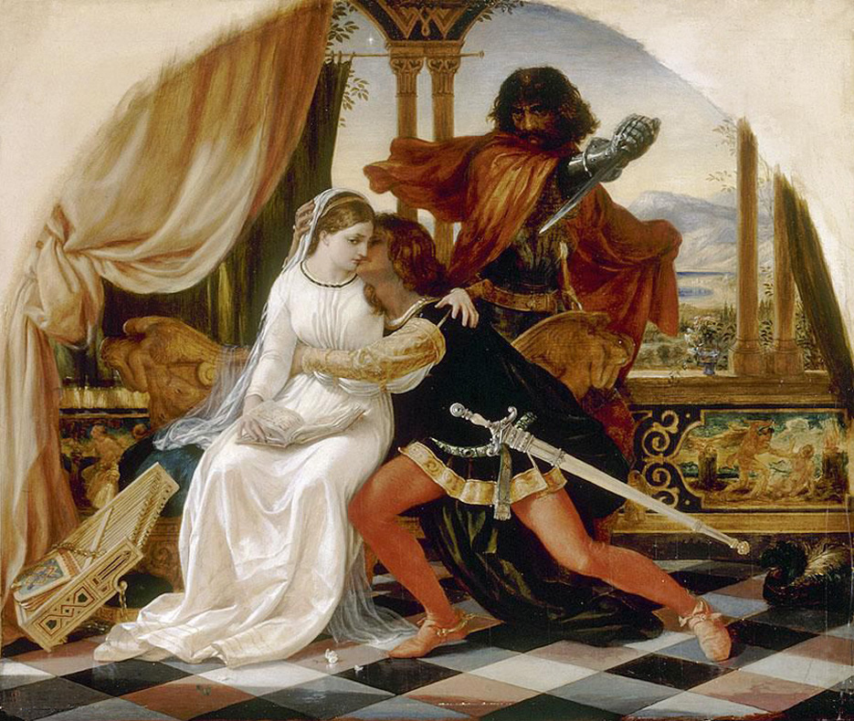 Paolo And Francesca by Joseph Noel Paton